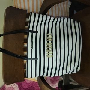 Kate Spade Queen Bee canvas tote